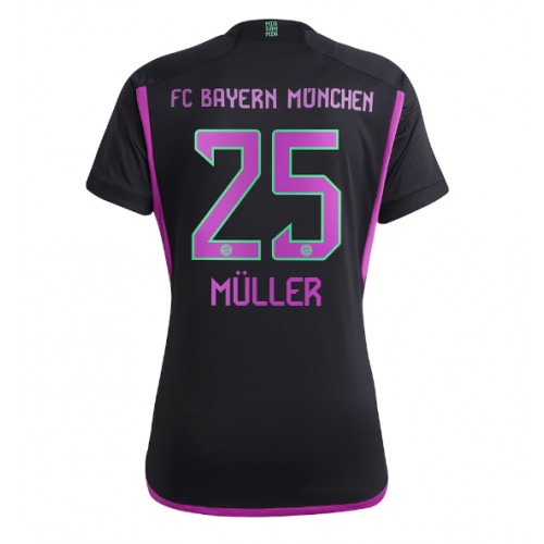 Ženski Nogometni dresi Bayern Munich Thomas Muller #25 Gostujoči 2023-24 Kratek Rokav